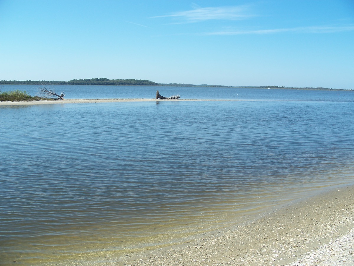 North end of Tomoka State Park at the Nocoroco site